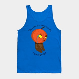 Sad Pumpkin Tank Top